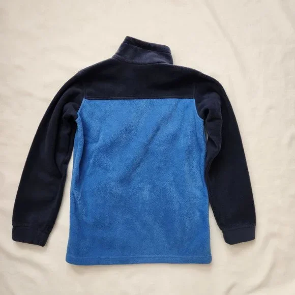 Columbia Fleece Jacket Blue/Navy Kids (M 10/12) - Picture 8 of 14
